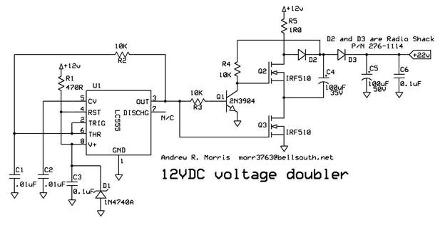 +12Volt Voltage Doubler